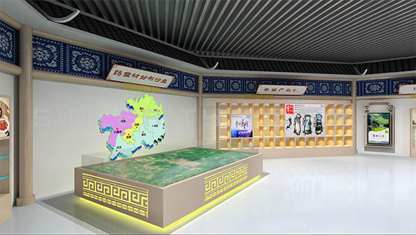 貴州大健康展廳空間設(shè)計(jì)效果圖 貴州大健康展廳空間設(shè)計(jì)效果圖