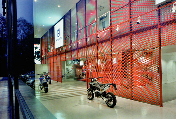 Husqvarna摩托車展廳設計 Husqvarna摩托車展廳設計