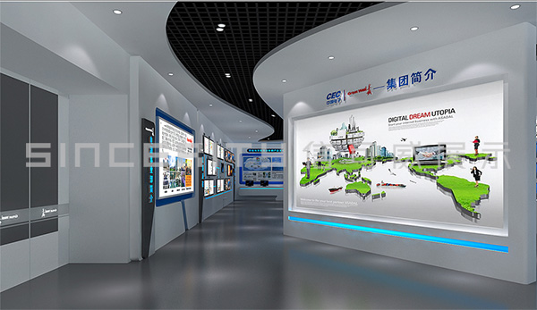 長城電子展廳設計 長城電子展廳設計