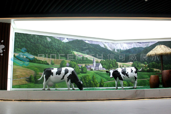 卡士酸奶展廳設計現場圖 卡士酸奶展廳設計現場圖