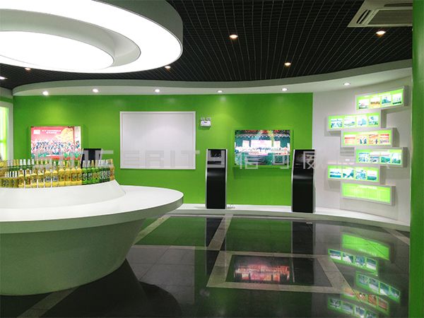 燕京啤酒展廳設計現場圖 燕京啤酒展廳設計現場圖